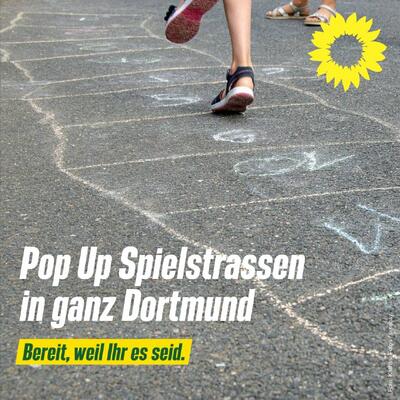 Pop-Up Spielstraße in der Kleinen Beurhausstraße am 22.08.2021 zwischen 14-17 Uhr